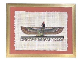 DR RAGAB ORIGINAL PAPYRUS PAINTING