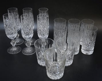 15 pc GORHAM BARWARE CHAMPAGNE -DOUBLE OLD FASHIONED +
