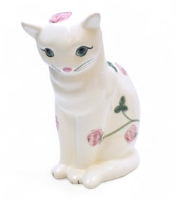 VINTAGE HAND PAINTED CAT