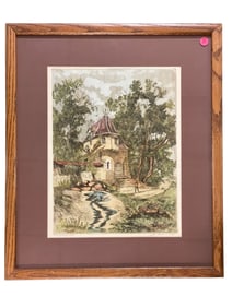 MARIANNE L ALMASY COPPER PLATE ETCHING LIMITED EDITION