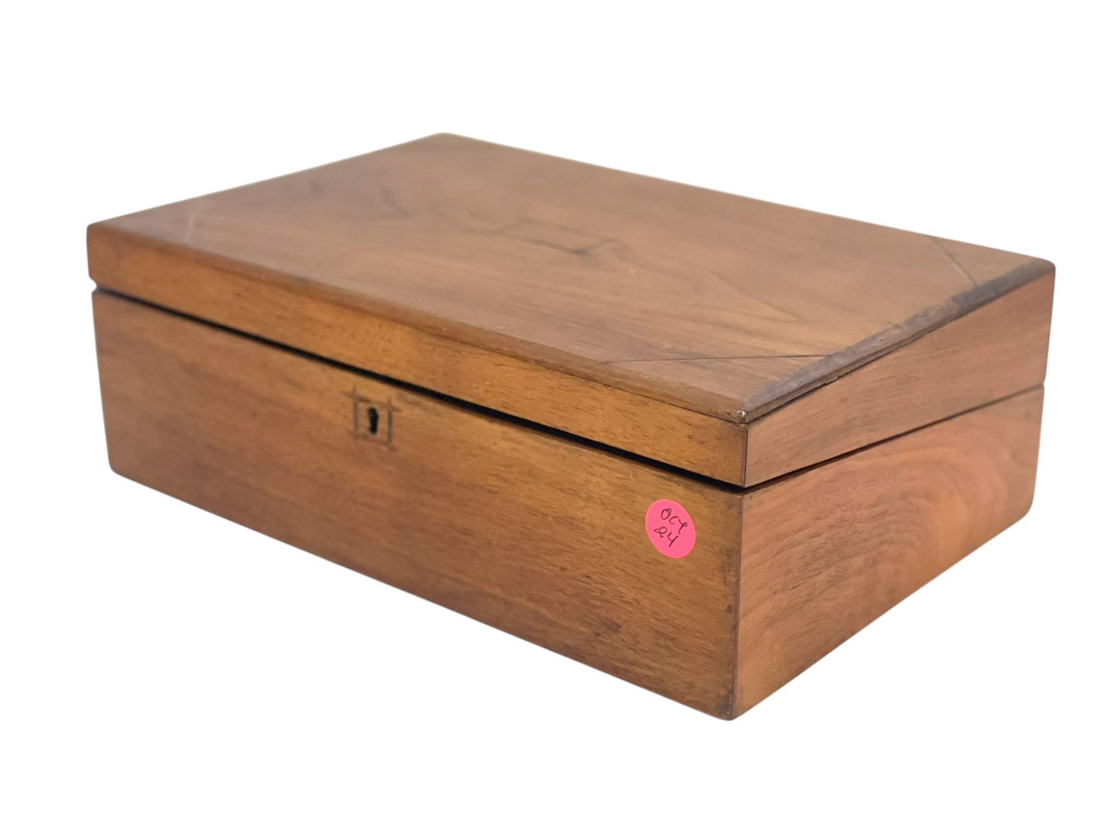 ARTS & CRAFTS ERA LAP DESK.: Antique Arts & Crafts Era Lap Desk. Measures 12"x8"x4 1/2". Weight 3 lbs