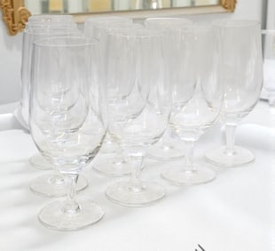 10 LUIGI BORMIOLI MICHELANGELO GOBLETS