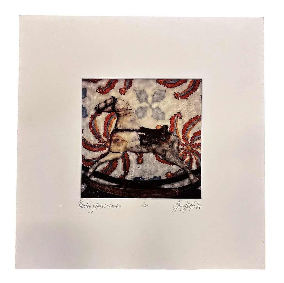 HANS HOEFER ROCKING HORSE LONDON ARTISTS PROOF (1 of 3)