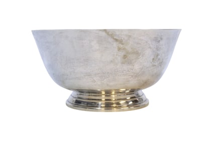 LARGE STERLING SILVER PAUL REVERE BOWL REED & BARTON