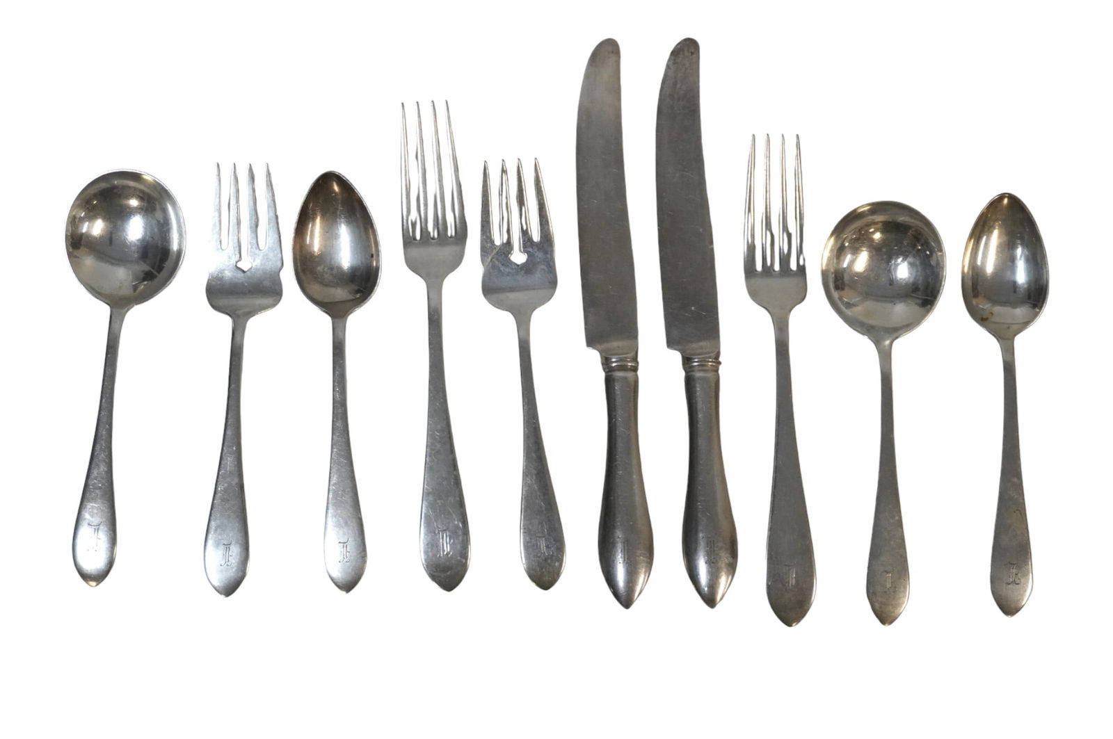 10 STERLING SILVER ANTIQUE DOMINICK & HAFF (1 of 3)