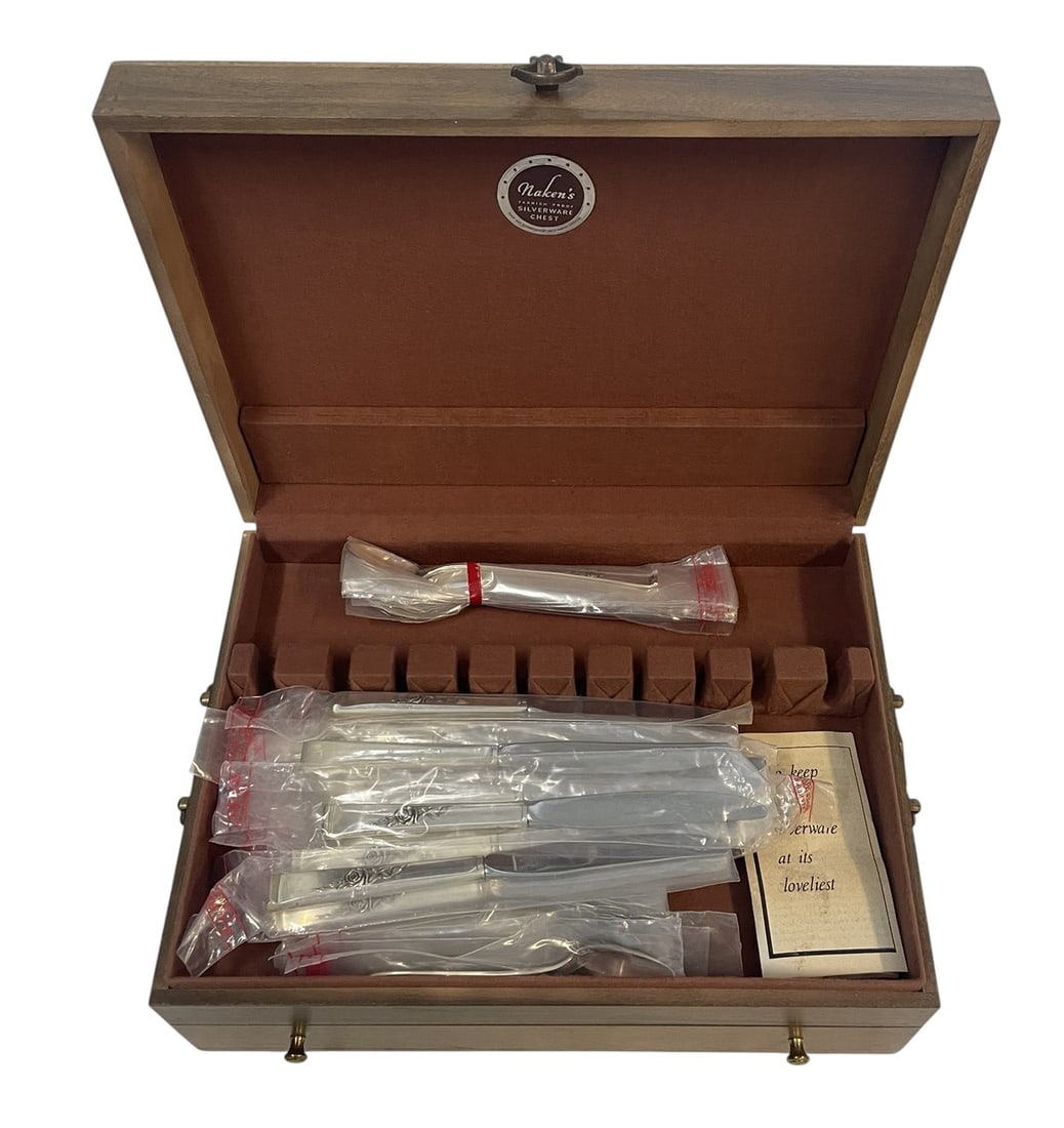 65 PIECE STERLING SILVER NEW CLASSIC ROSE (1 of 8)