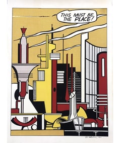 ROY LICHTENSTEIN (AMERICAN, 1923-1997) OFFSET LITHO 1965