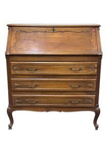 OAK FRENCH COUNTRY SECRETARY DESK