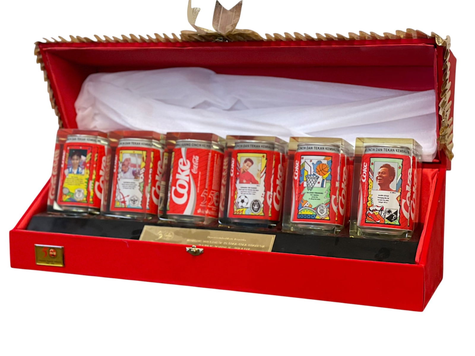 RARE COCA COLA INDONESIA INDEPENDENCE 50 YRS (1 of 10)