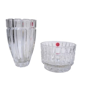 2 PIECE MIKASA REFLECTIONS VASE & BOWL