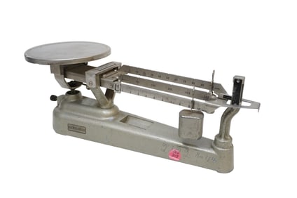 VINTAGE WELCH TRIPLE BEAM BALANCE SCALE