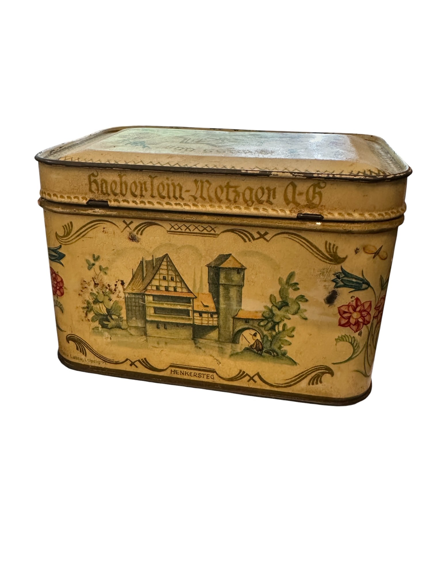 5 VINTAGE BISCUIT & CAKE TINS (1 of 6)