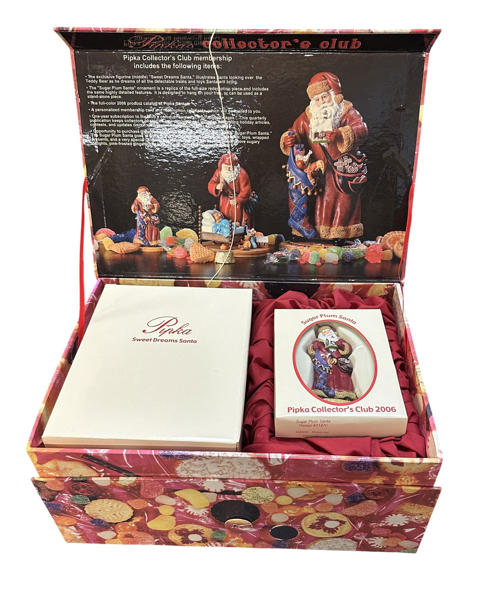 2006 PIPKA COLLECTORS CLUB SWEET DREAMS SANTA (1 of 4)