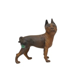 HUBLEY CAST IRON BOSTON TERRIER DOOR STOP