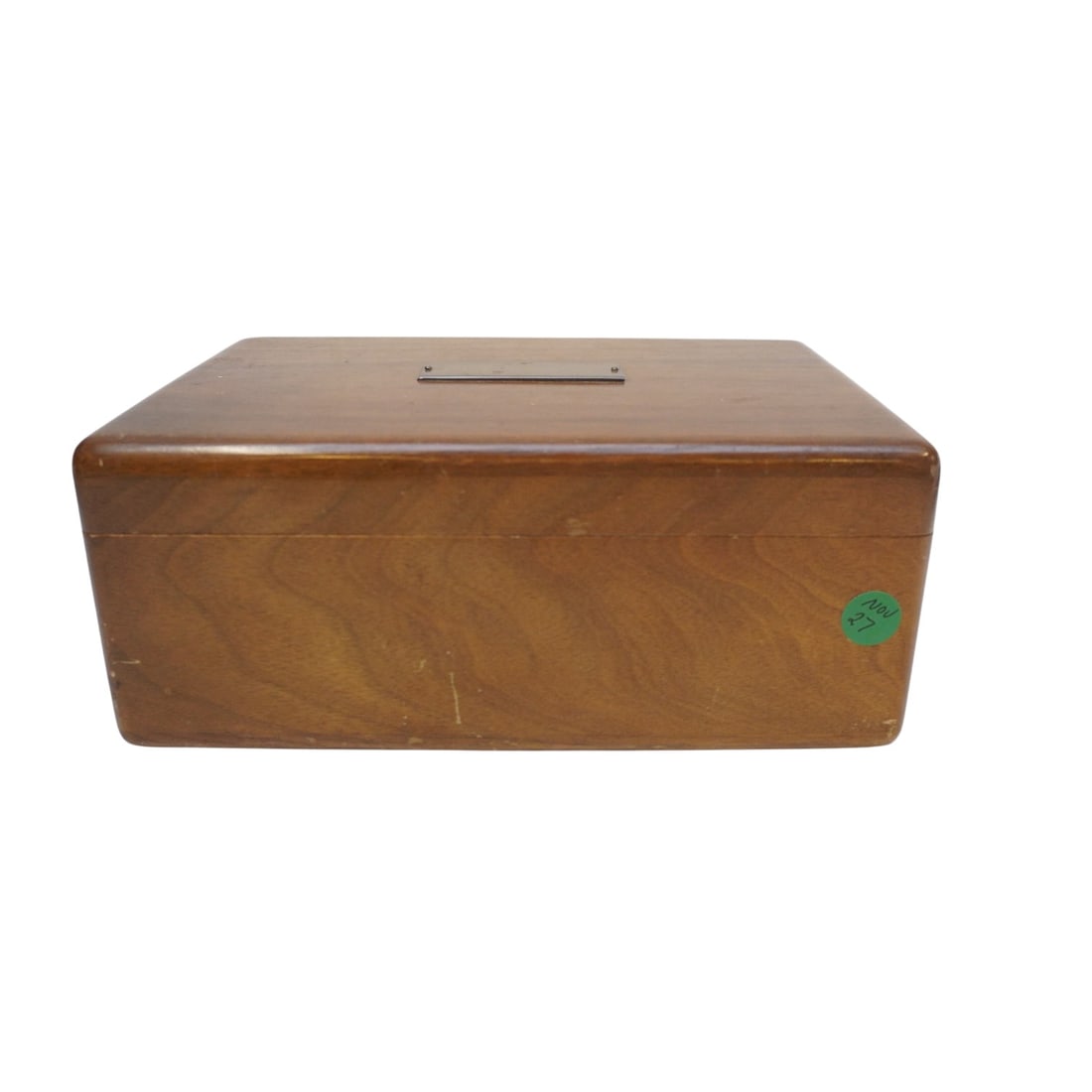 VINTAGE MID CENTURY AMERICAN WALNUT HUMIDOR (1 of 7)