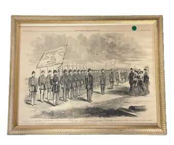 1861 REVIEW OF THE TROOPS SULLIVANS ISLAND