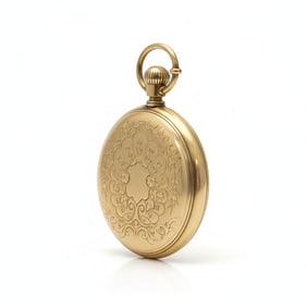 18K AMERICAN WALTHAM 1874 RIVERSIDE POCKET WATCH