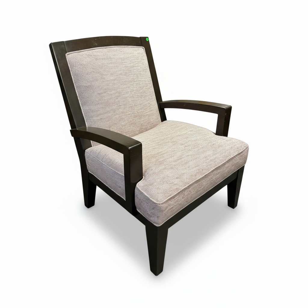CUSTOM DESIGNER UPHOLSTERED ACCENT CHAIR (1 of 3)