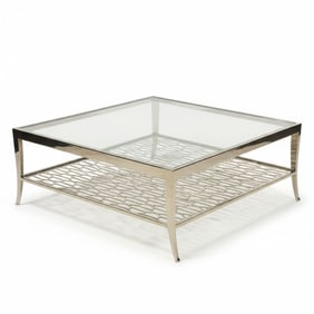 CARACOLE CLASSIC PATTERN RECOGNITION COCKTAIL TABLE