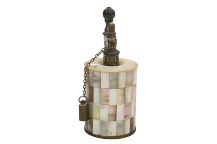 ANTIQUE ART DECO. TIFFANY AND CO. MOTHER OF PEARL LIGHTER