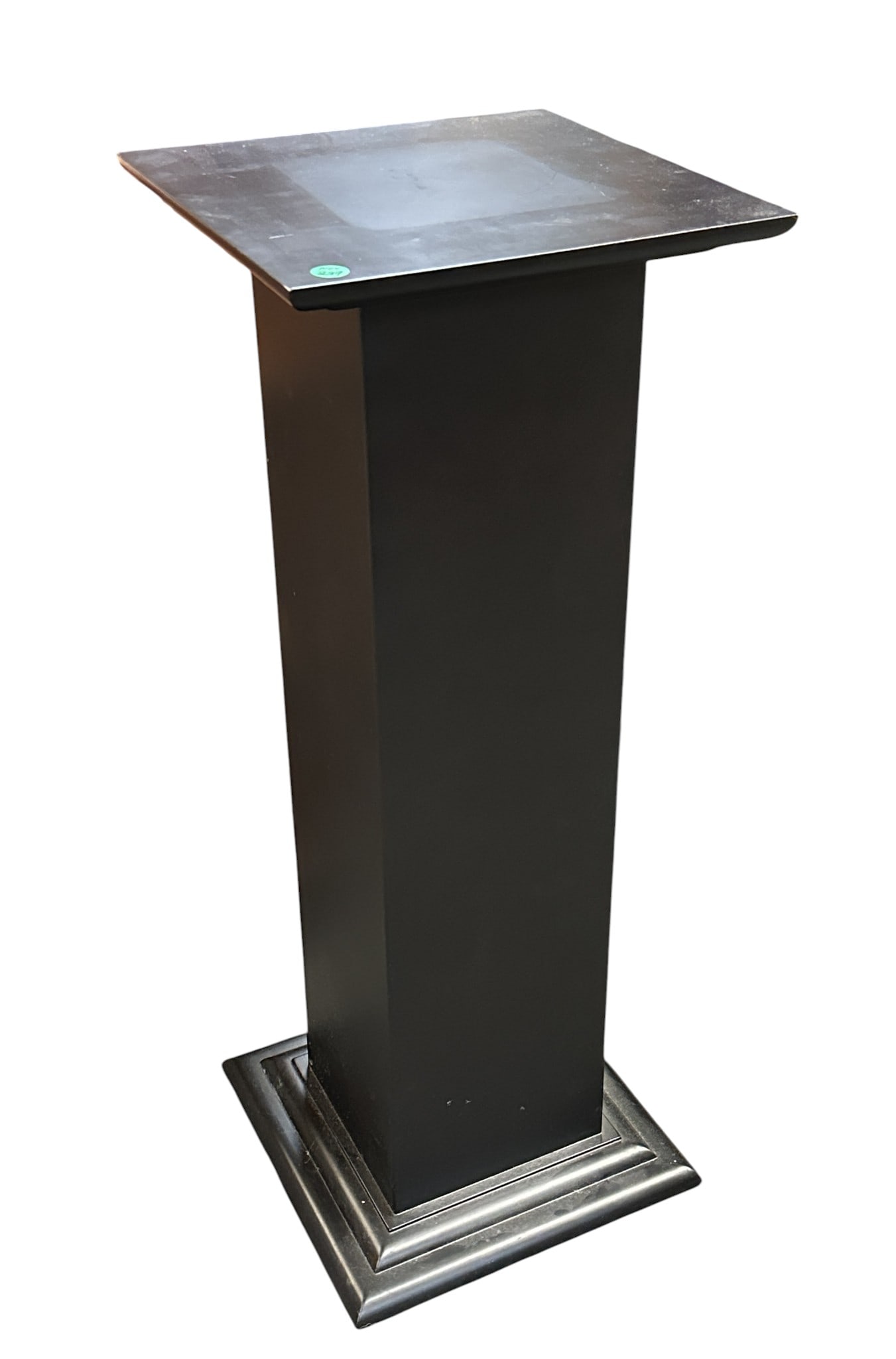 VINTAGE DISPLAY PEDESTAL BLACK (1 of 2)