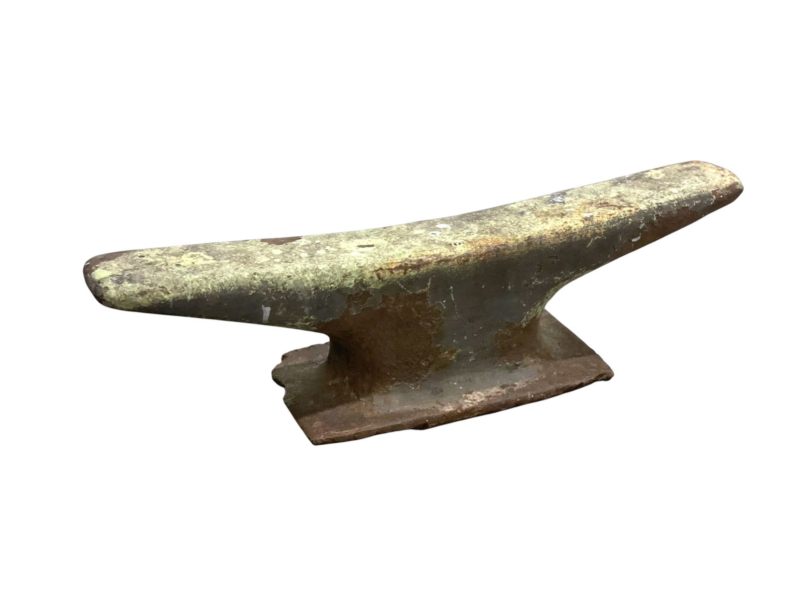 LARGE 24" ANTIQUE/VINTAGE MILITARY MARITIME CAST IRON DOCK CLEAT (1 of 4)