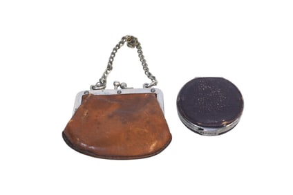 PAIR OF ANTIQUE COIN PURSES