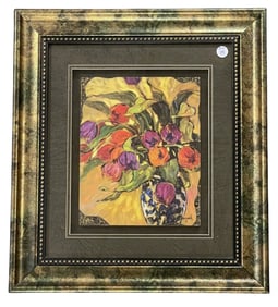 JAE DOUGALL TULIPS II FRAMED PRINT