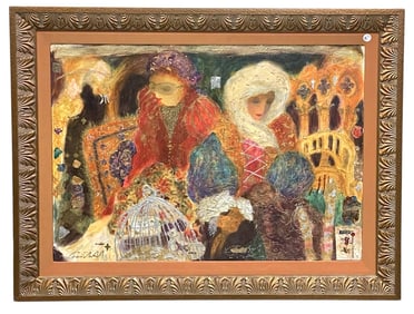 ROY FAIRCHILD MURANO MEMORIES II HAND EMBELLISHED SERIGRAPH