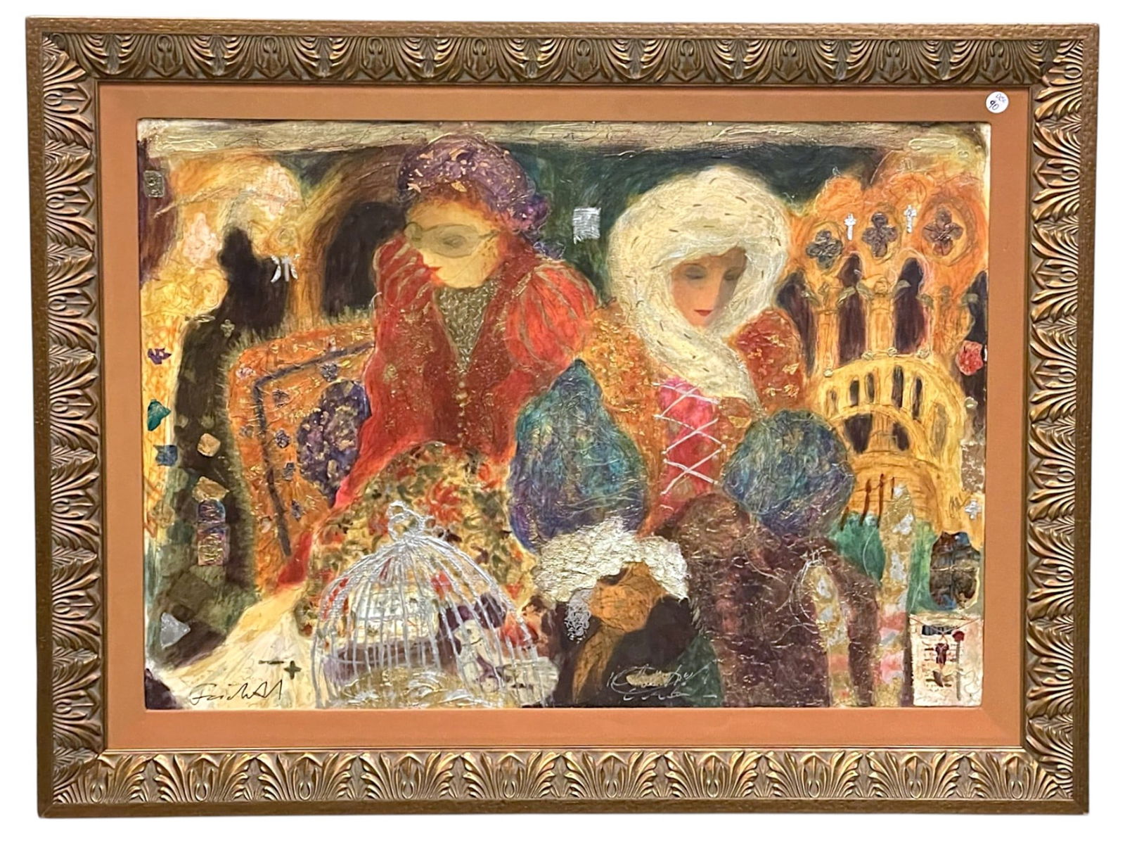 ROY FAIRCHILD MURANO MEMORIES II HAND EMBELLISHED SERIGRAPH (1 of 5)