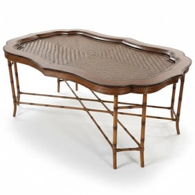 MAITLAND SMITH LARGE TRAY TOP COFFEE TABLE