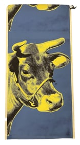 WARHOL FACTORY ADDITIONS 1971 COW WALLPAPER SCREENPRINT