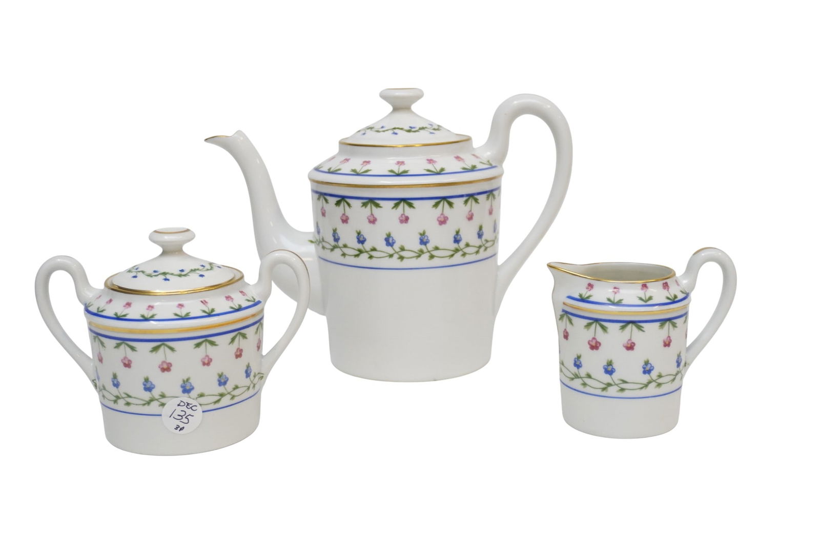 3 PC RAYNAUD LIMOGES CERALENE LAFAYETTE COFFEE SET (1 of 4)