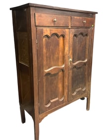 ANTIQUE PRIMITIVE WOODEN PIE SAFE