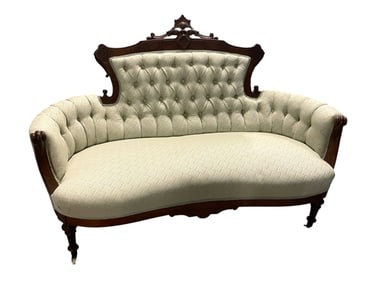 JOHN JELLIFF RENAISSANCE REVIVAL SETTEE