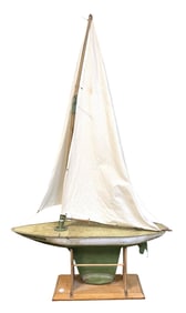 CHEIN 1930s PEGGY JANE POND SAILBOAT