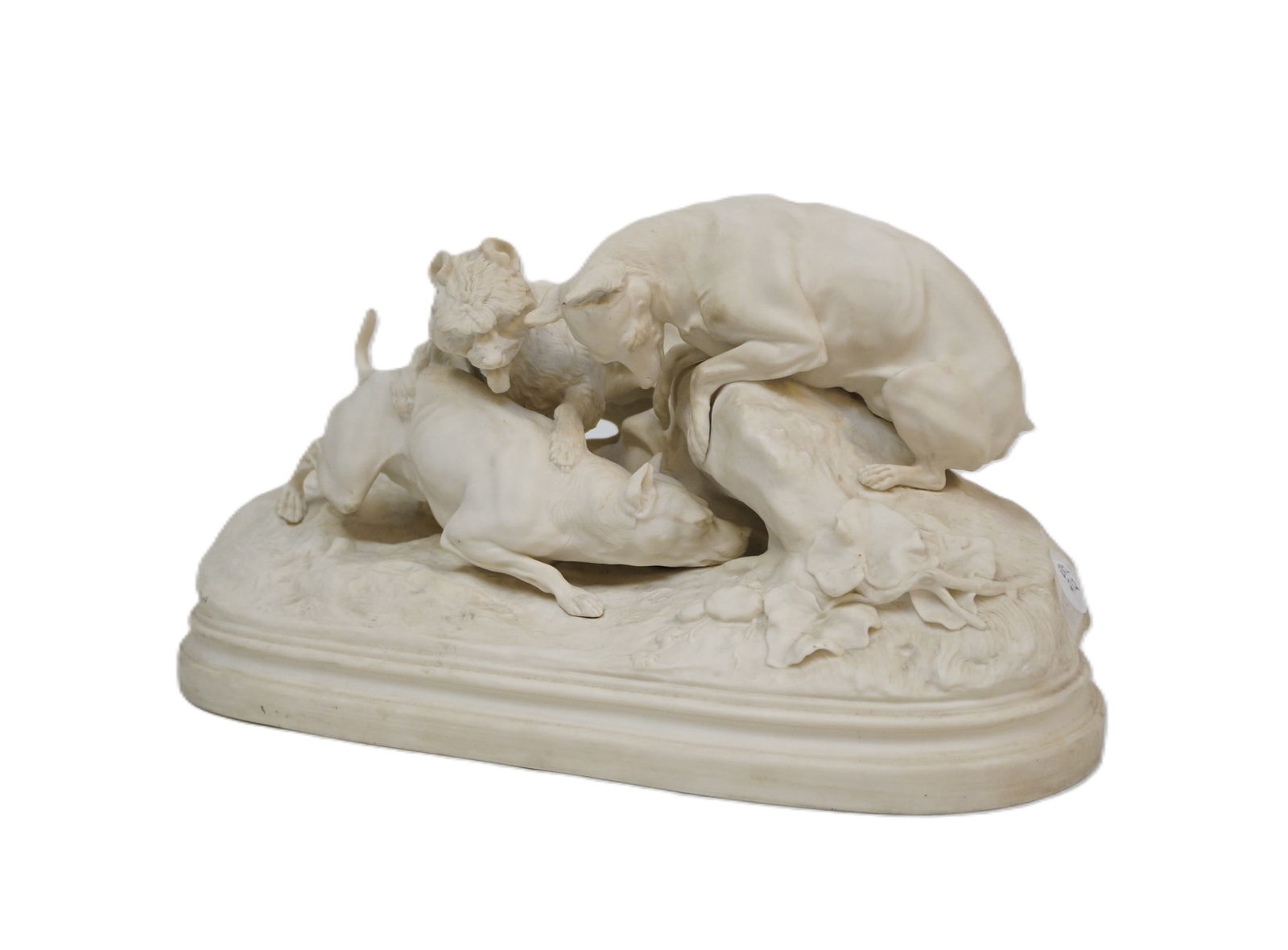 COPELAND PARIAN WARE CHASSE AU LAPIN (1 of 8)
