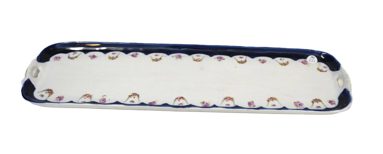 LONG 1920s SERVING DISH: Long Serving Dish circa 1920s or 30s. Measures 21" x 6.25, weighs 2 lbs 5 oz.