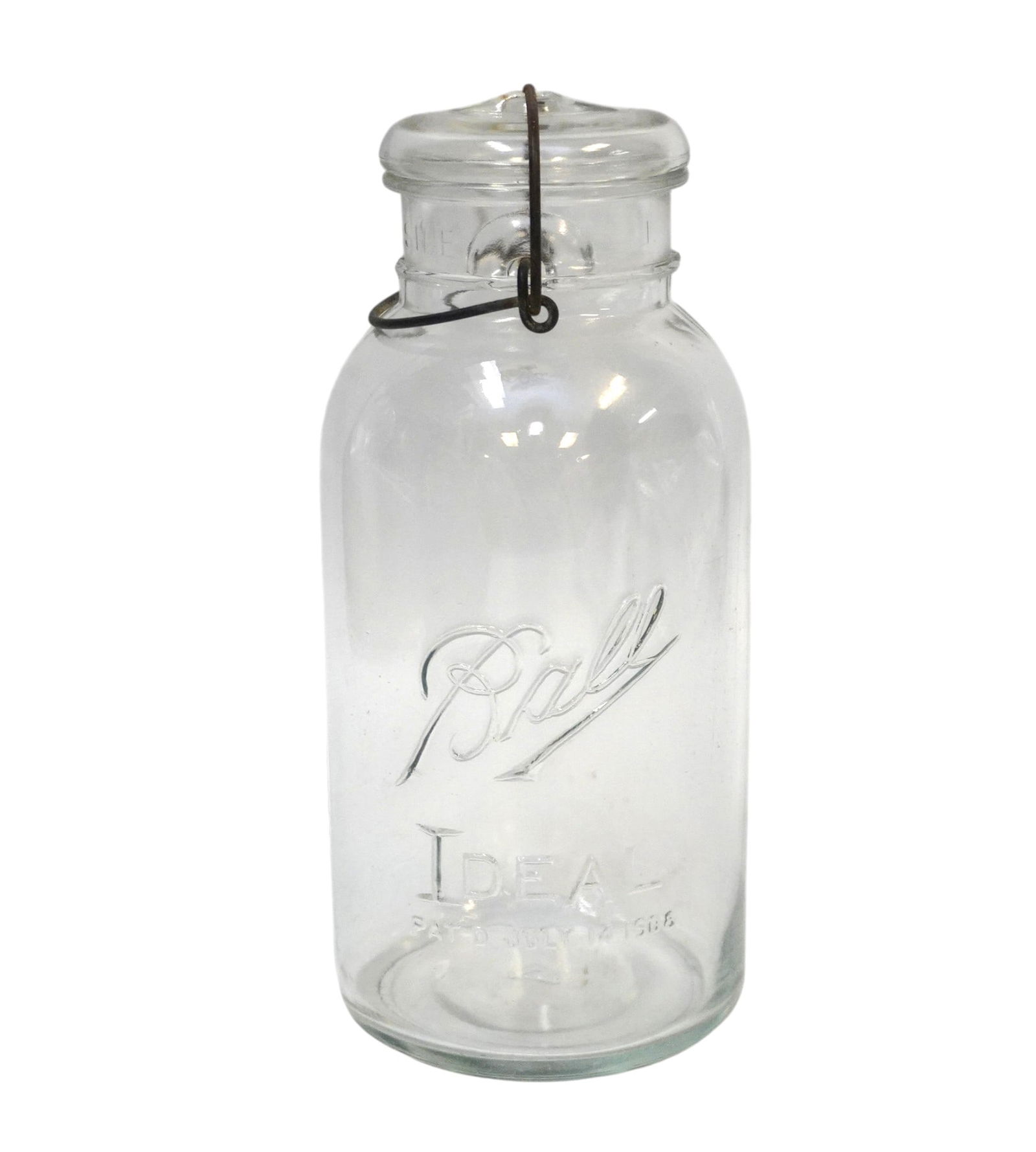 ANTIQUE BALL IDEAL MASON JAR (1 of 2)