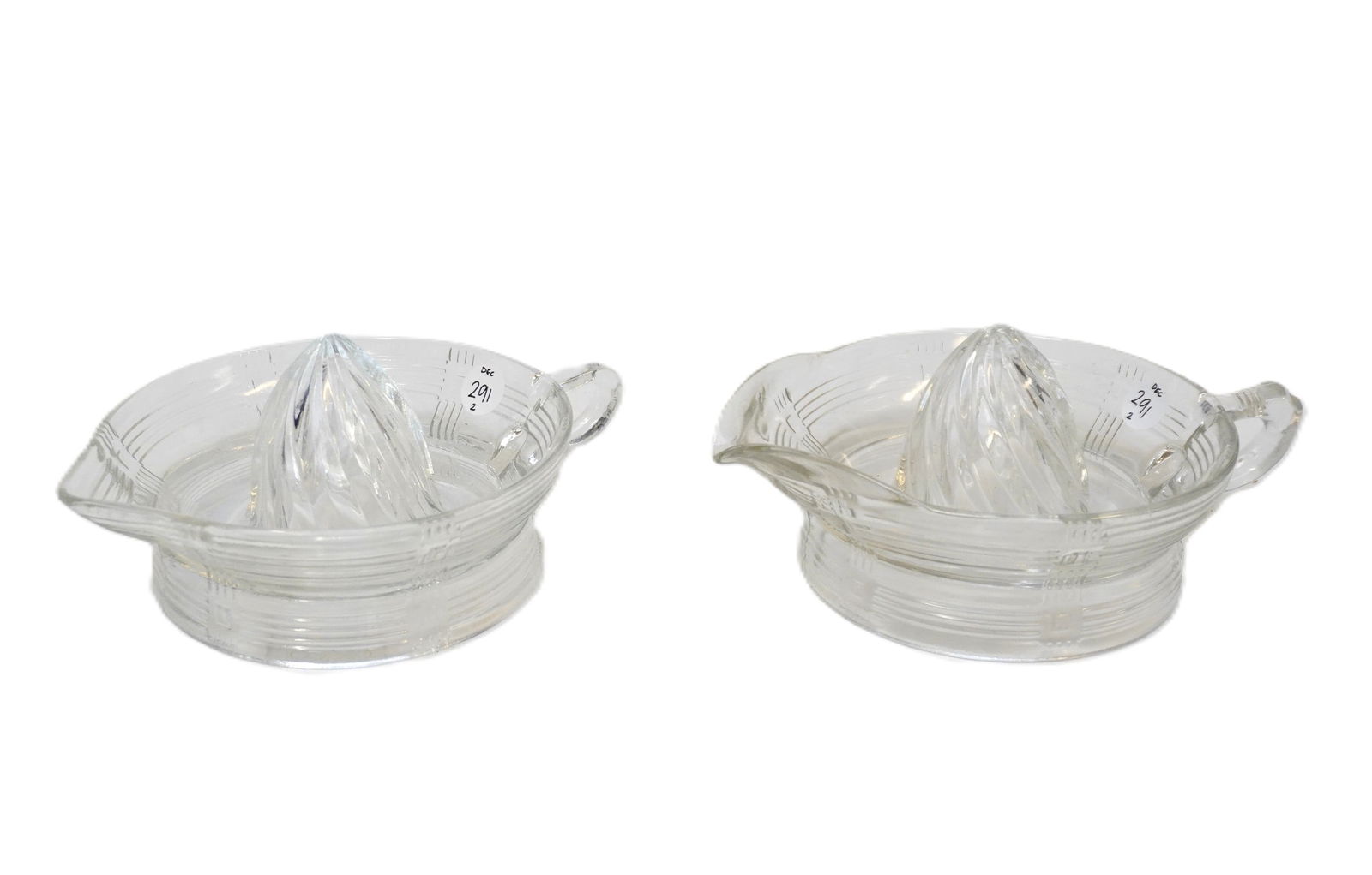 2 VINTAGE CRISS CROSS HAZEL ATLAS JUICERS (1 of 2)