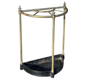 ENGLISH BRASS UMBRELLA STAND