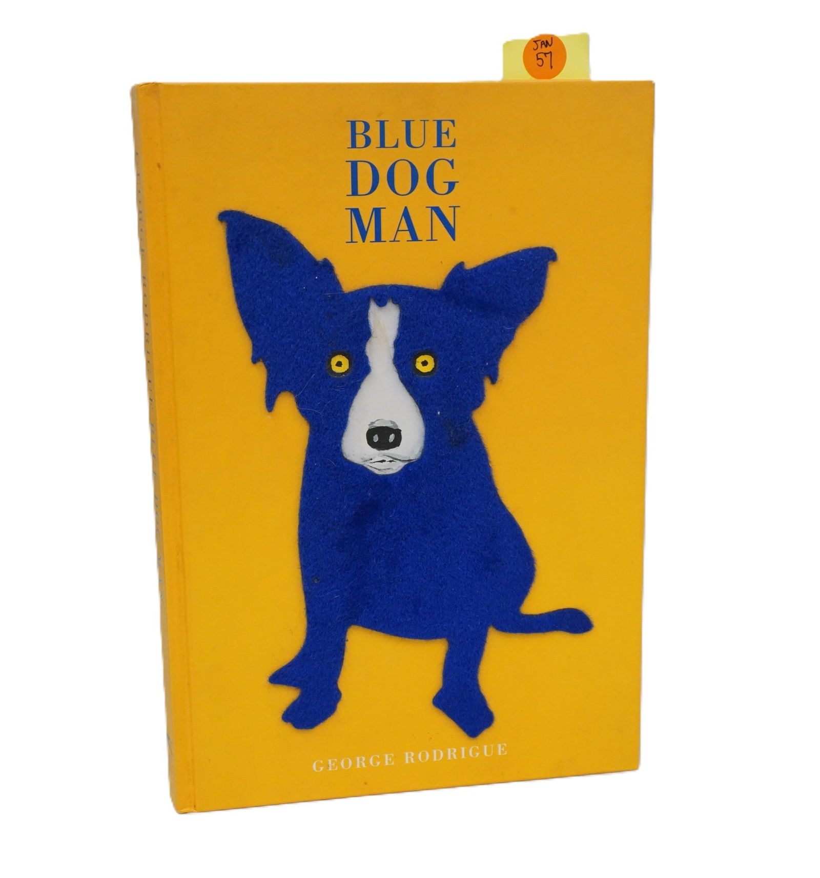 BLUE DOG MAN BY GEORGE RODRIGUE SIGNED HARDCOVER 1st PRINTING (1 of 9)