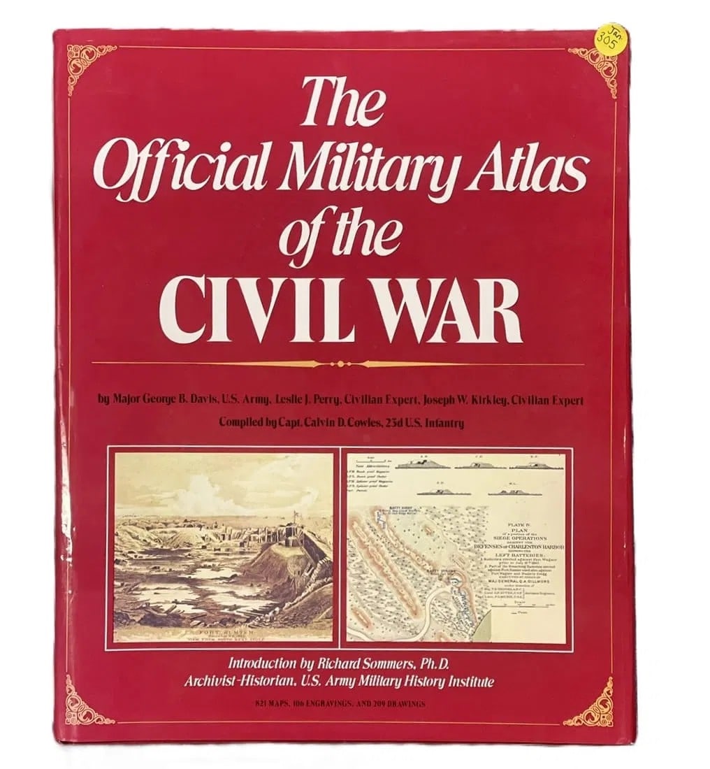 THE OFFICIAL MILITARY ATLAS OF THE CIVIL WAR BY MAJOR GEORGE B. DAVIS (1 of 5)