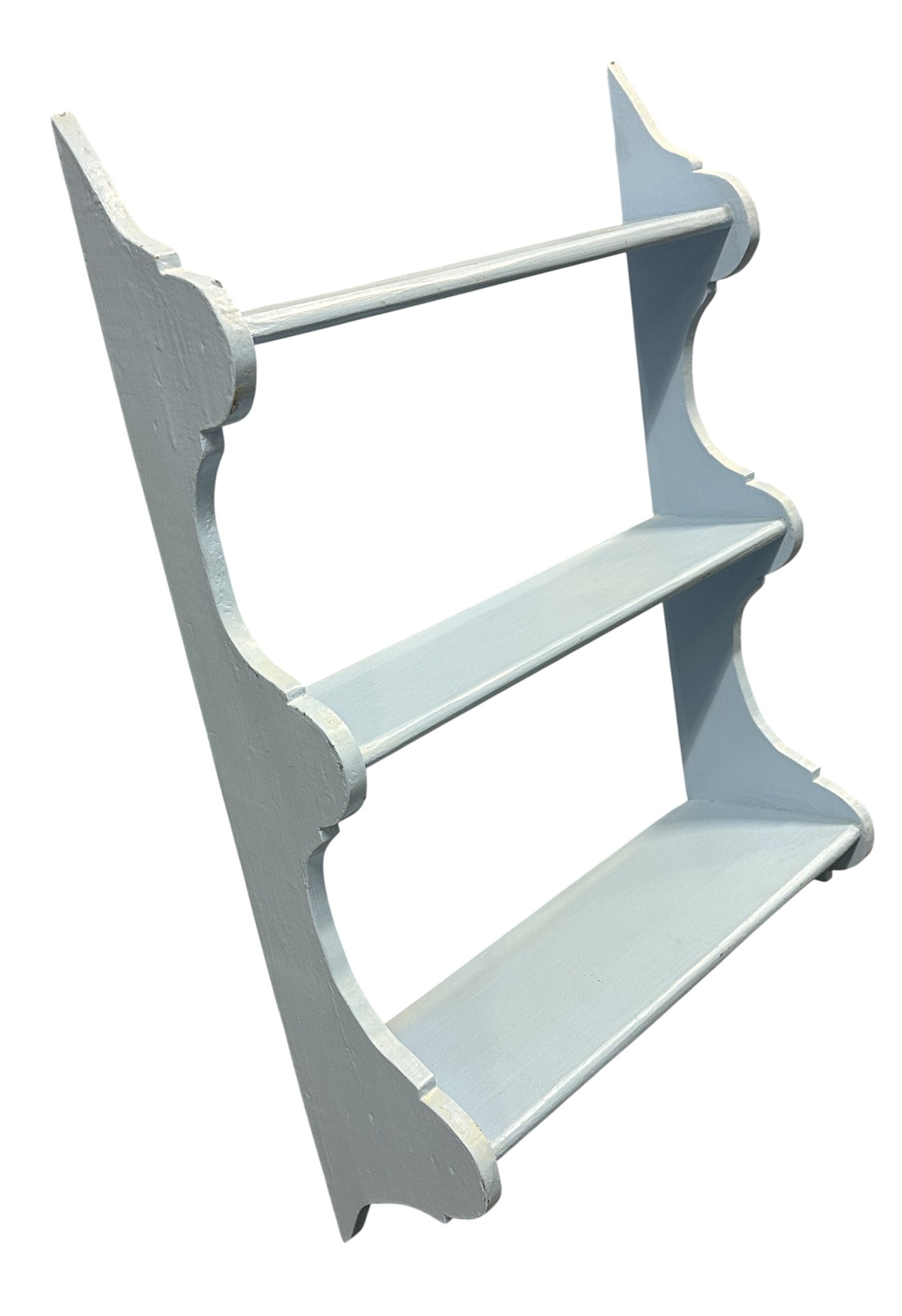 PRIMITIVE PAINTED WALL SHELF (1 of 1)