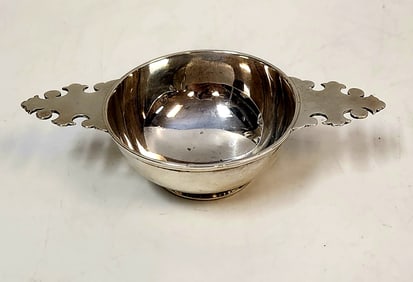 STERLING SILVER SMALL QUAICH LONDON JAMES AITCHISON