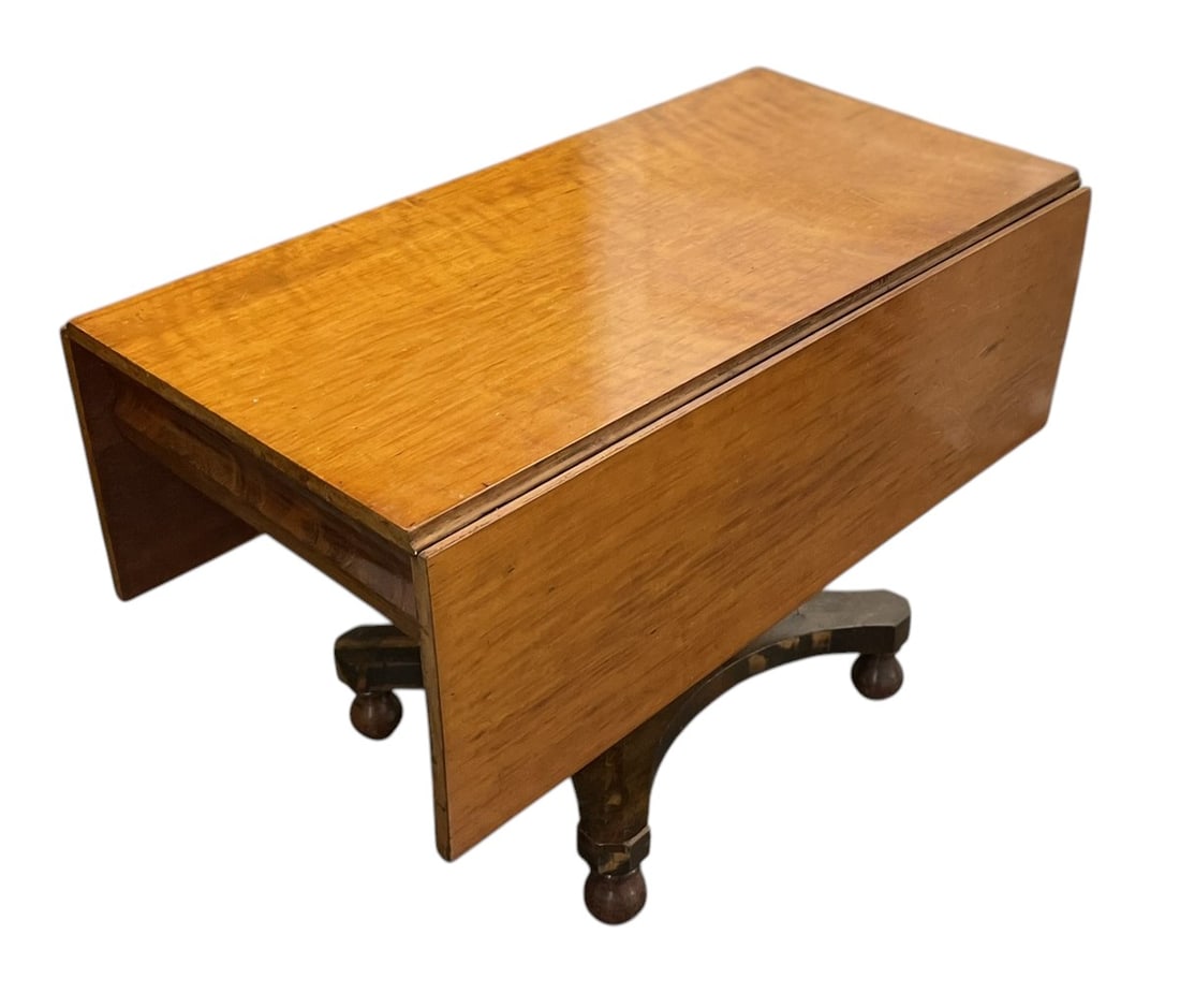 WILLIAM IV DROP LEAF PEDESTAL TABLE (1 of 7)