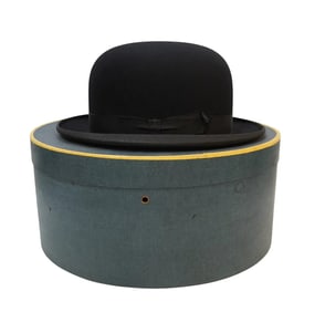VINTAGE ROGERS PEET CO BOWLER DERBY HAT