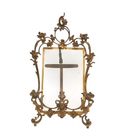 VICTORIAN ORNATE CAST BRONZE PICTURE FRAME