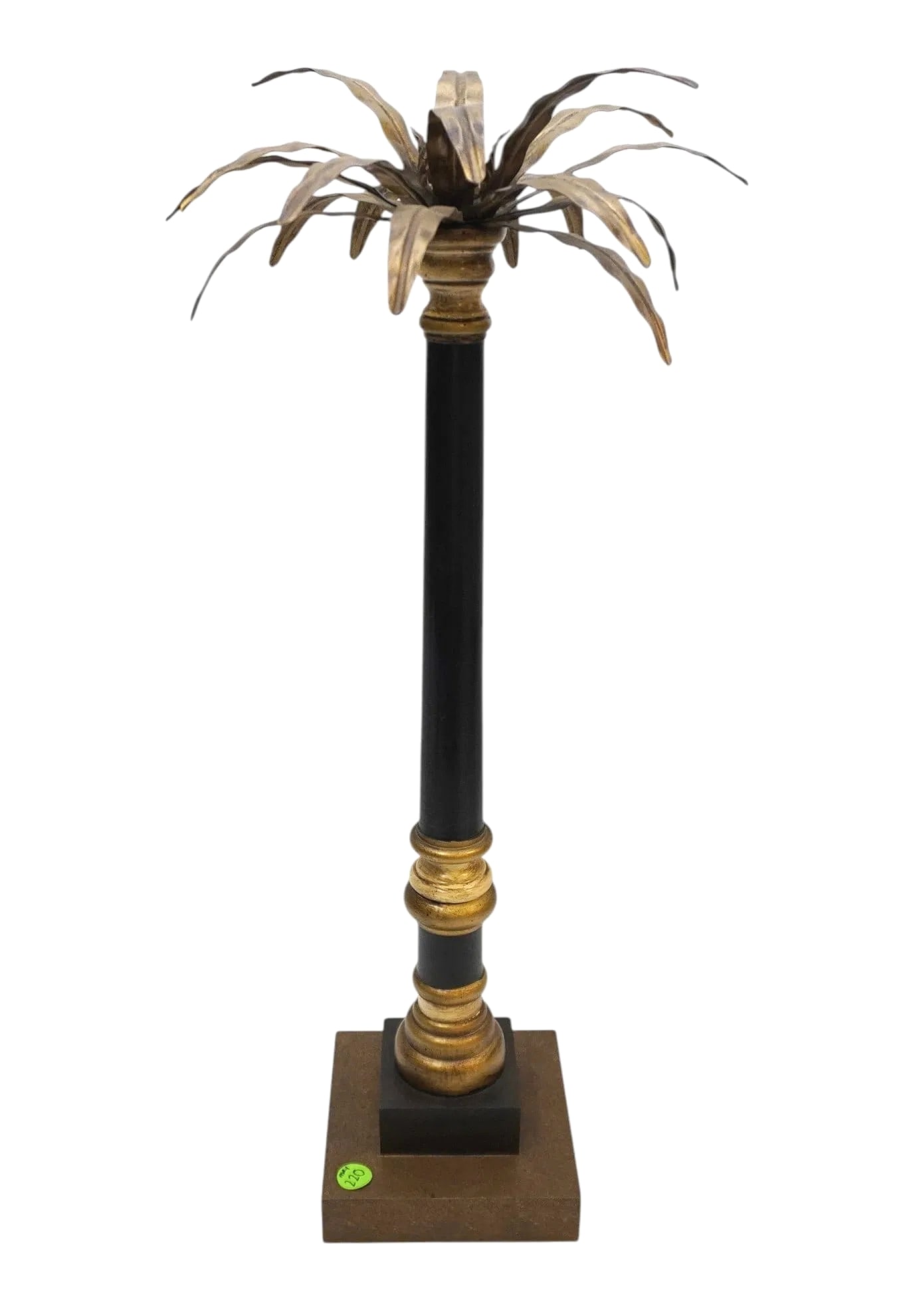 VINTAGE HOLLYWOOD REGENCY PALM TREE CANDLESTICK HOLDER (1 of 4)