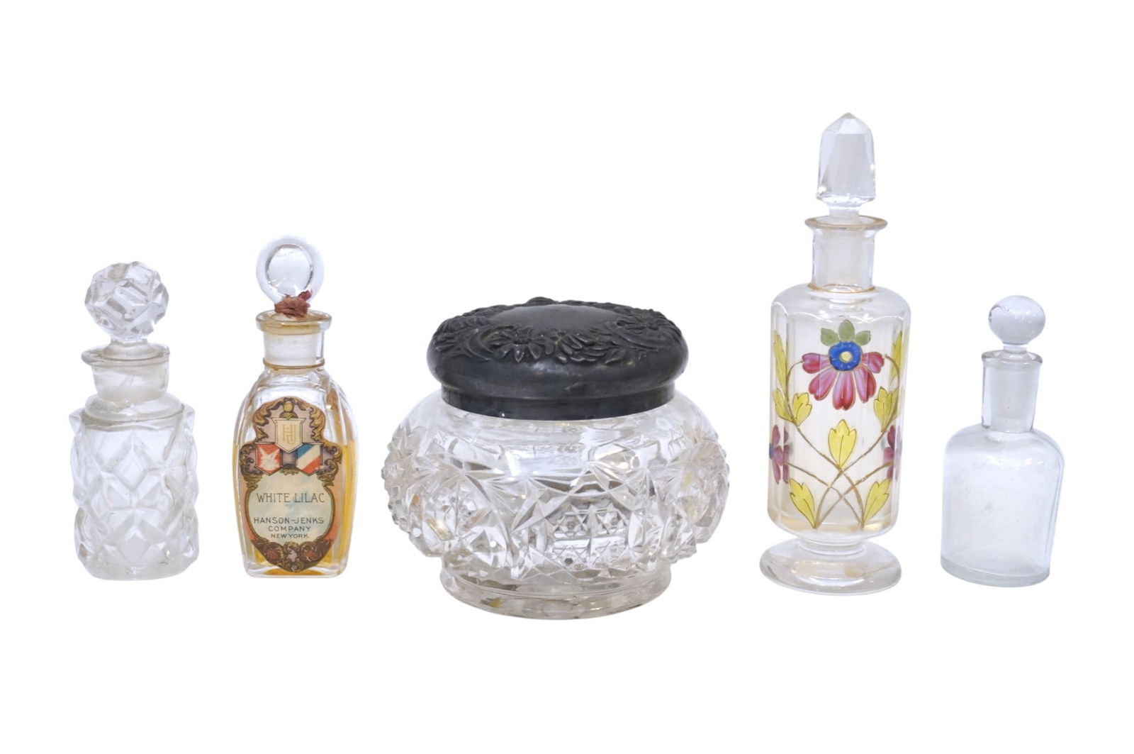 5 ANTIQUE / VINTAGE PERFUME / COLOGNE VANITY (1 of 4)